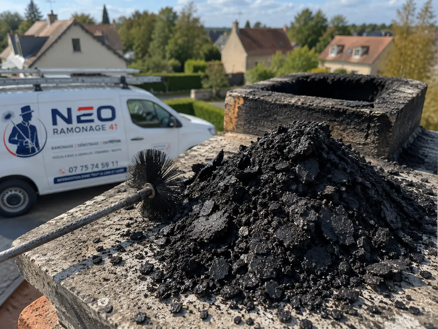 Débistrage de conduit dans le Loir-et-Cher